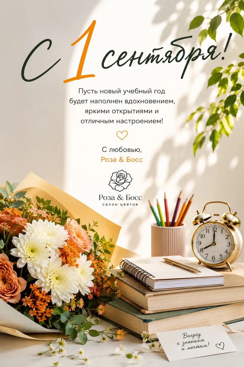 🌸 С 1 сентября!