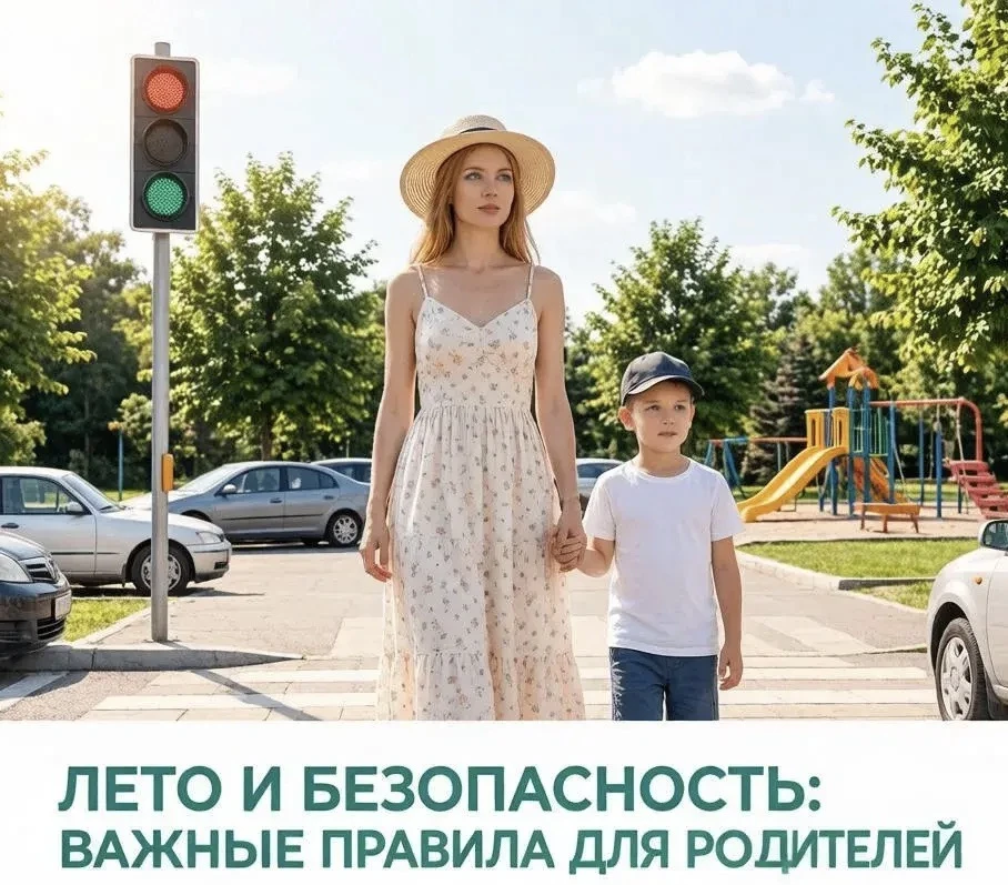 ☀️Лето и безопасность: важные правила для родителей.