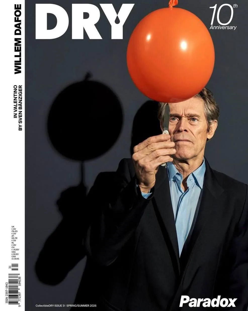 Крутой Уиллем Дефо в объективе немецкого фотографа Свена Бенцигера для Dry Magazine 🖤