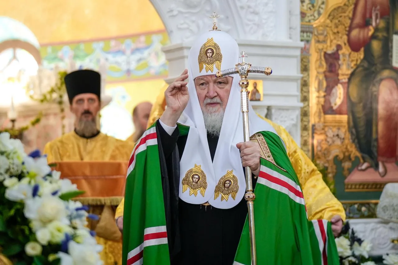 Сегодня в Мытищах Святейший Патриарх Московский и всея Руси Кирилл освятил храм иконы Б...