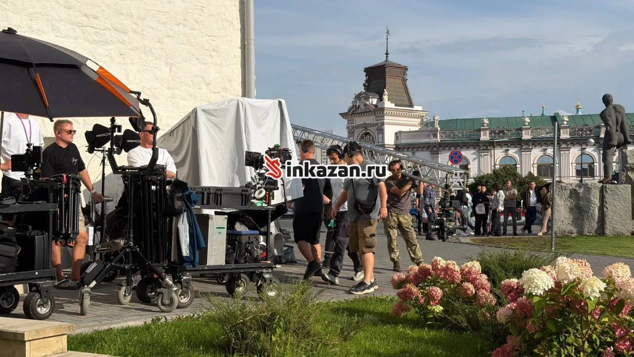 На территории Казанского Кремля идут съемки сериала «Ландыши».//Inkazan