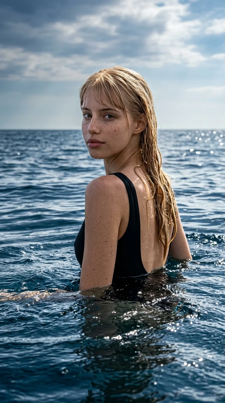 🌊 В океане