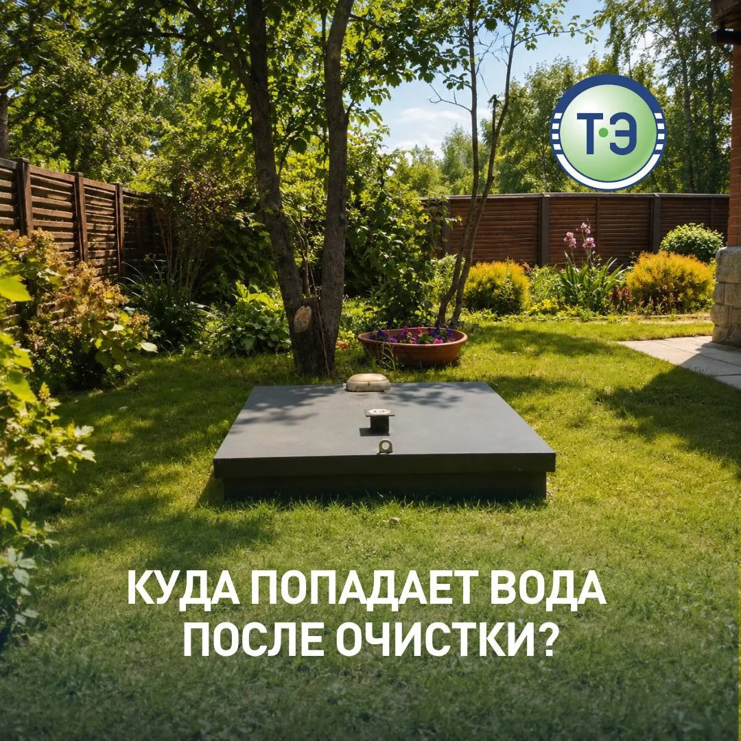 Куда попадает вода после очистки❓