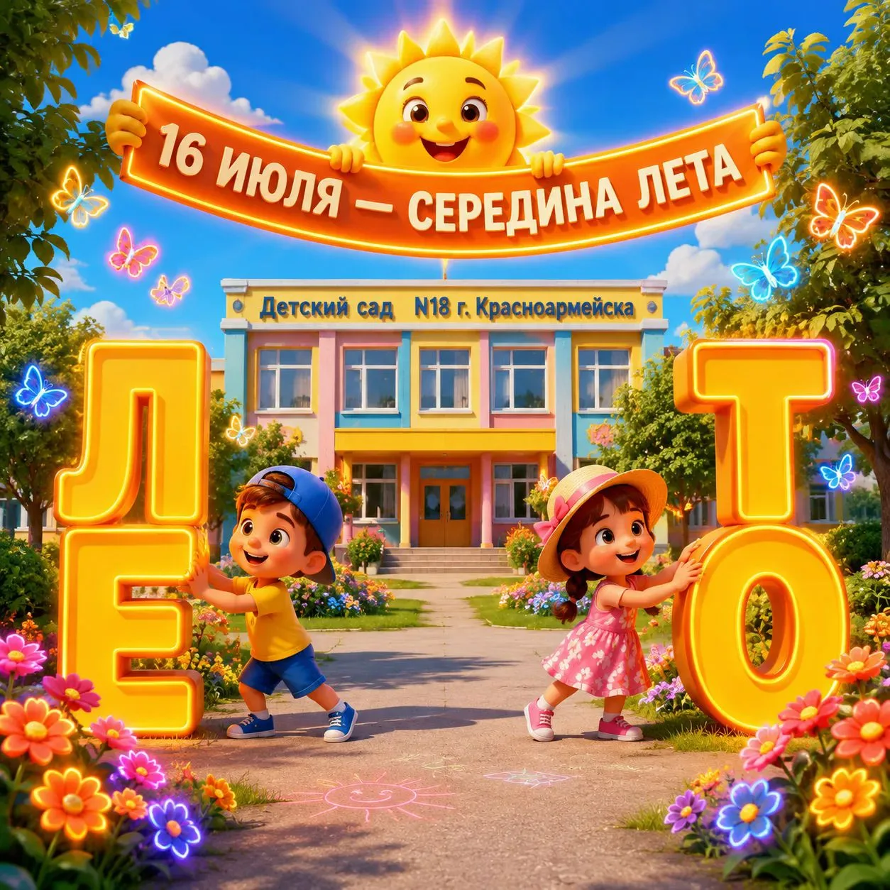 16 июля-середина лета.