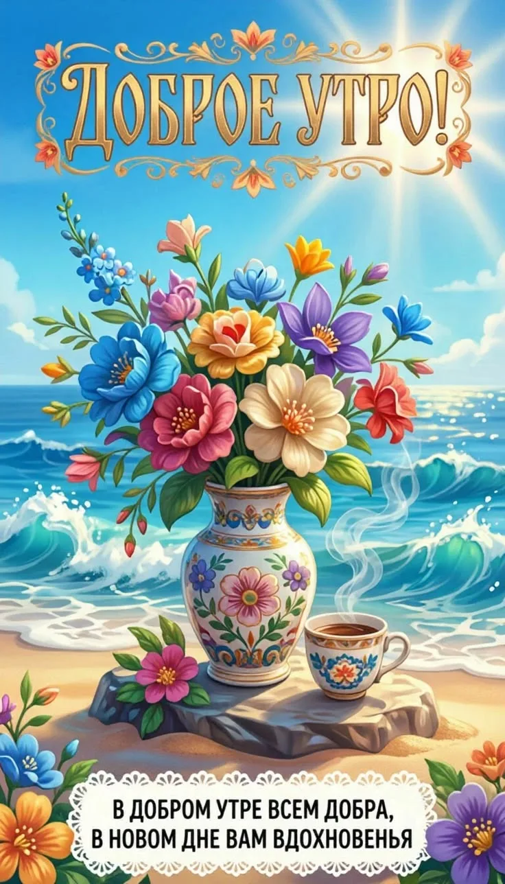 🌞🎉 Желаем бодрого утра и замечательного дня!