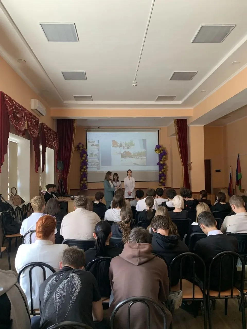 Профориентационная встреча с представителями  Горячеключевского медицинского колледжа прошла сегодня
