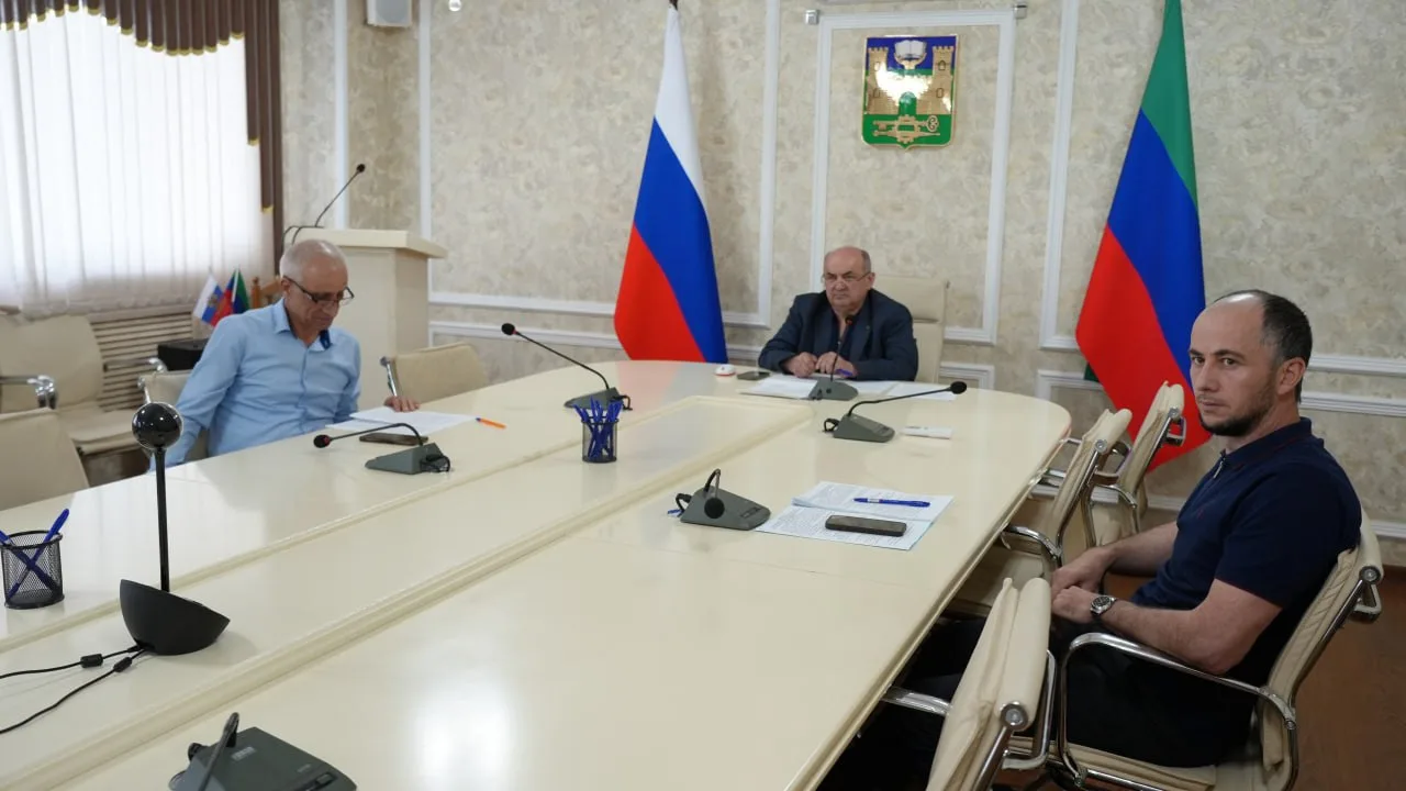 Администрация Хасавюрта приняла участие в заседании северной зональной рабочей группы  🔵25 мая состо