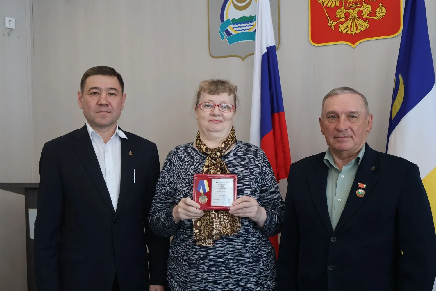 ✨ Сегодня, 14 мая, состоялась торжественная церемония вручения юбилейных медалей.  Председатель Сове
