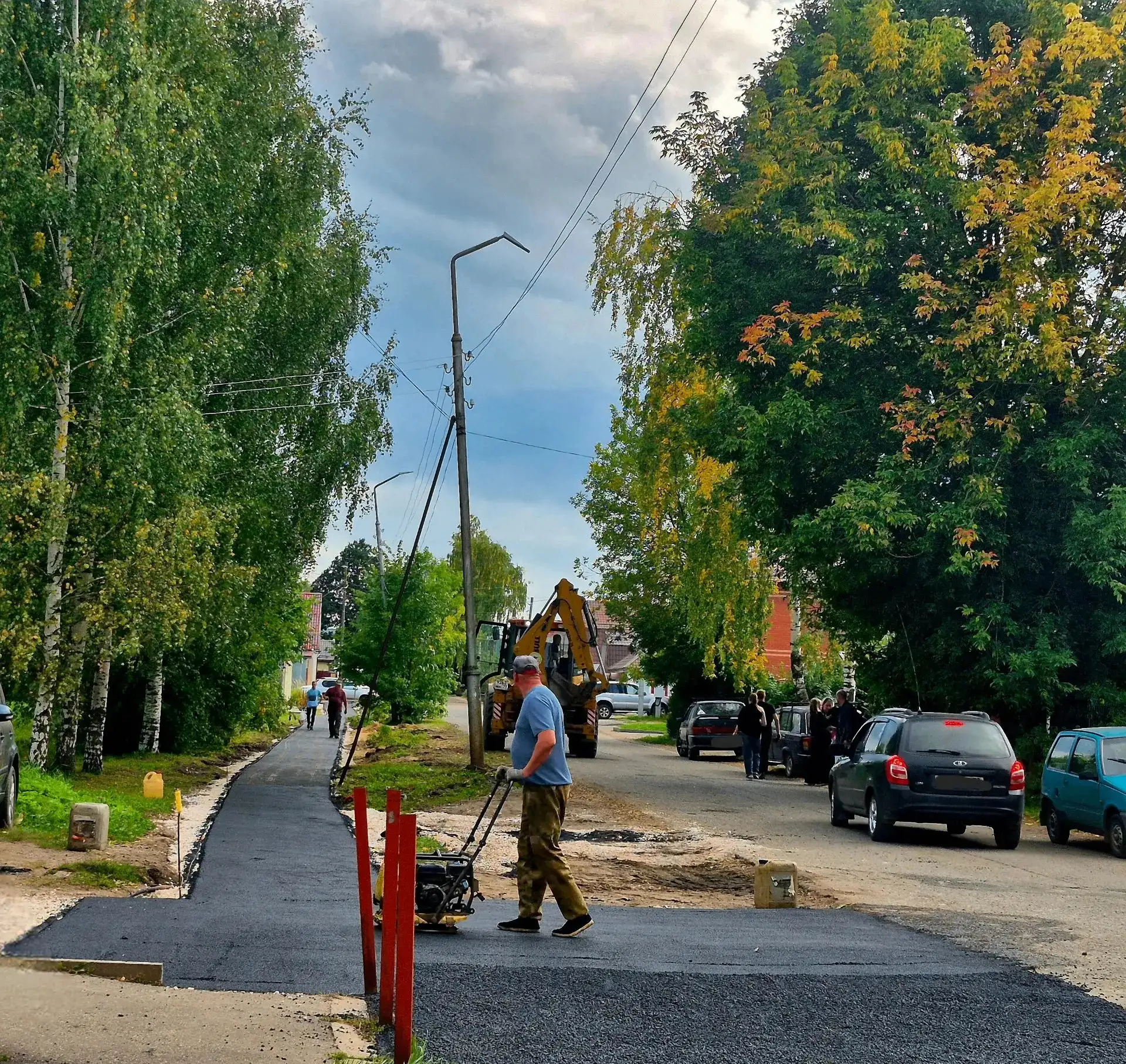 🚧Ремонт тротуаров по улицам Революции и Герцена