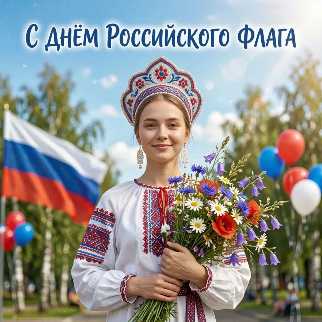 🎉 С Днём Российского флага! 🇷🇺