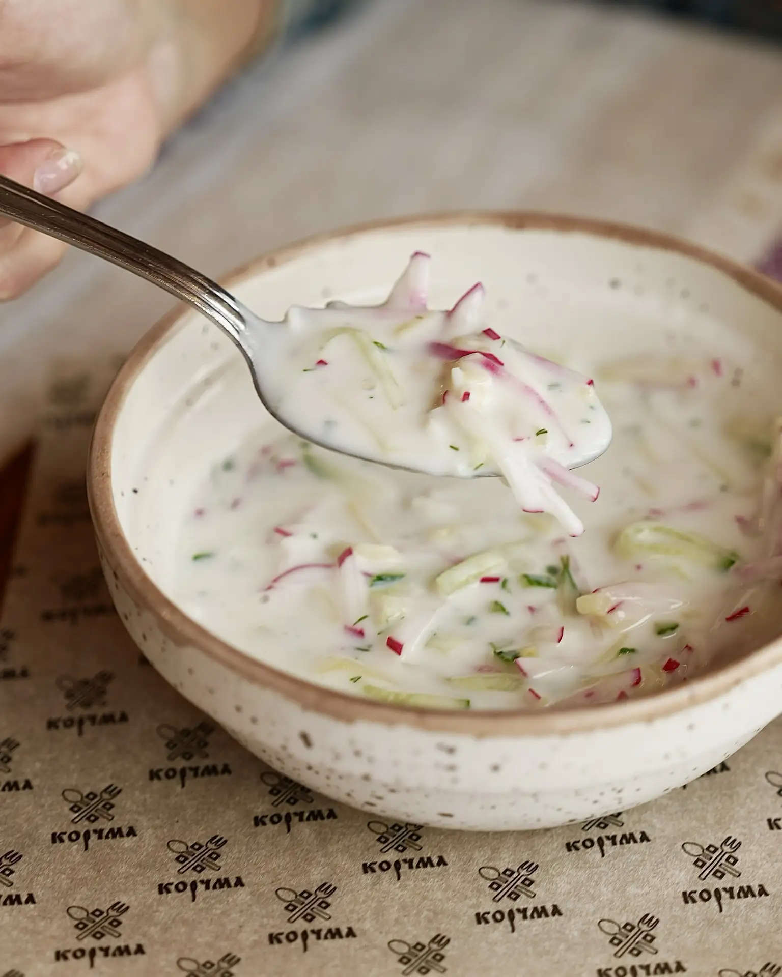 🥣 Сегодня в ресторане Корчма — День окрошки!