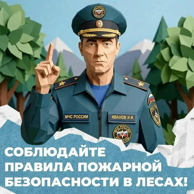 Лес — не место для игр с огнём