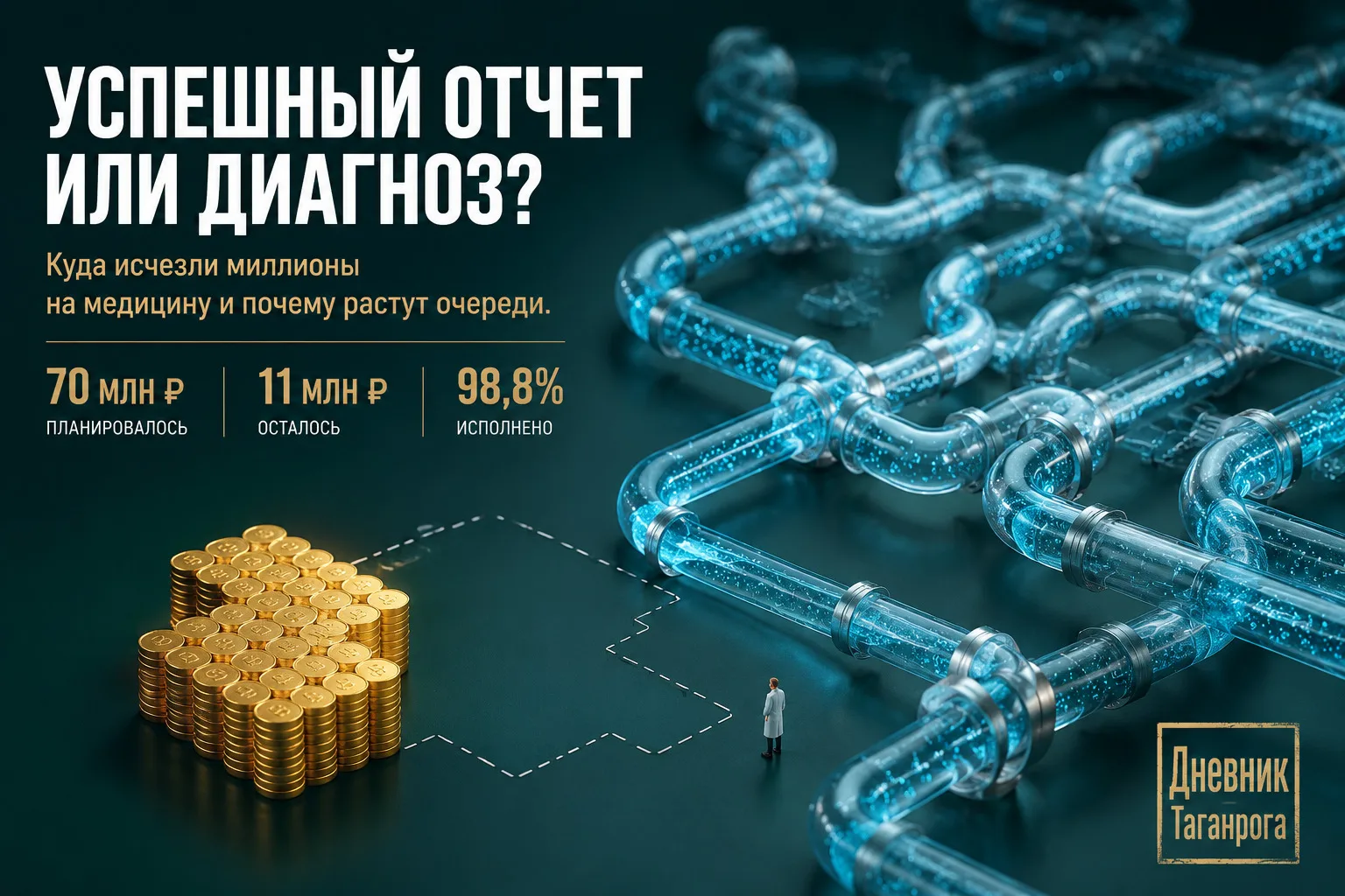 🏥 Муниципальная программа «Охрана здоровья граждан» по итогам 2025 года исполнена на 98,8%. Звучит 