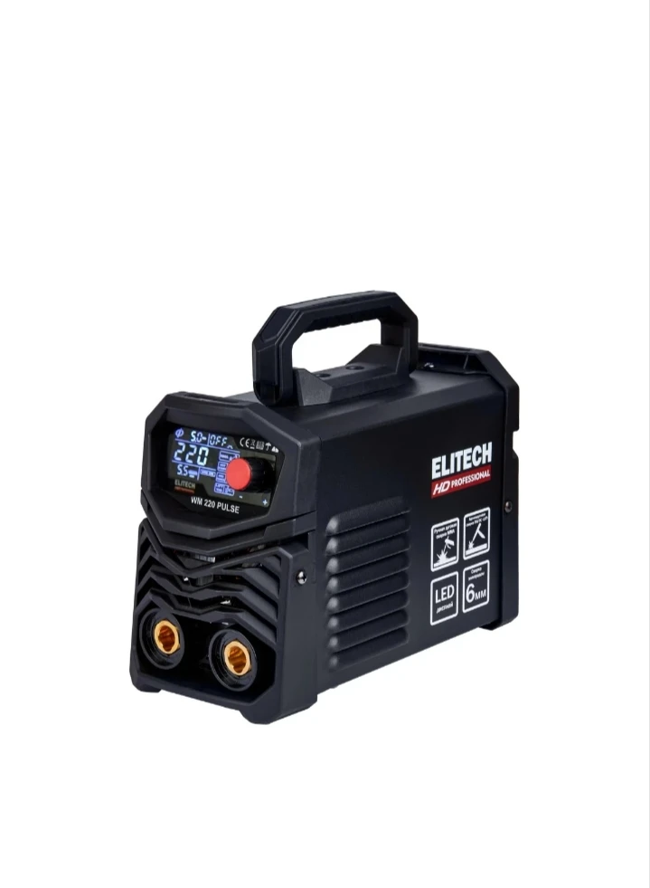 Инверторный сварочный аппарат Elitech HD WM 220 Pulse 204468