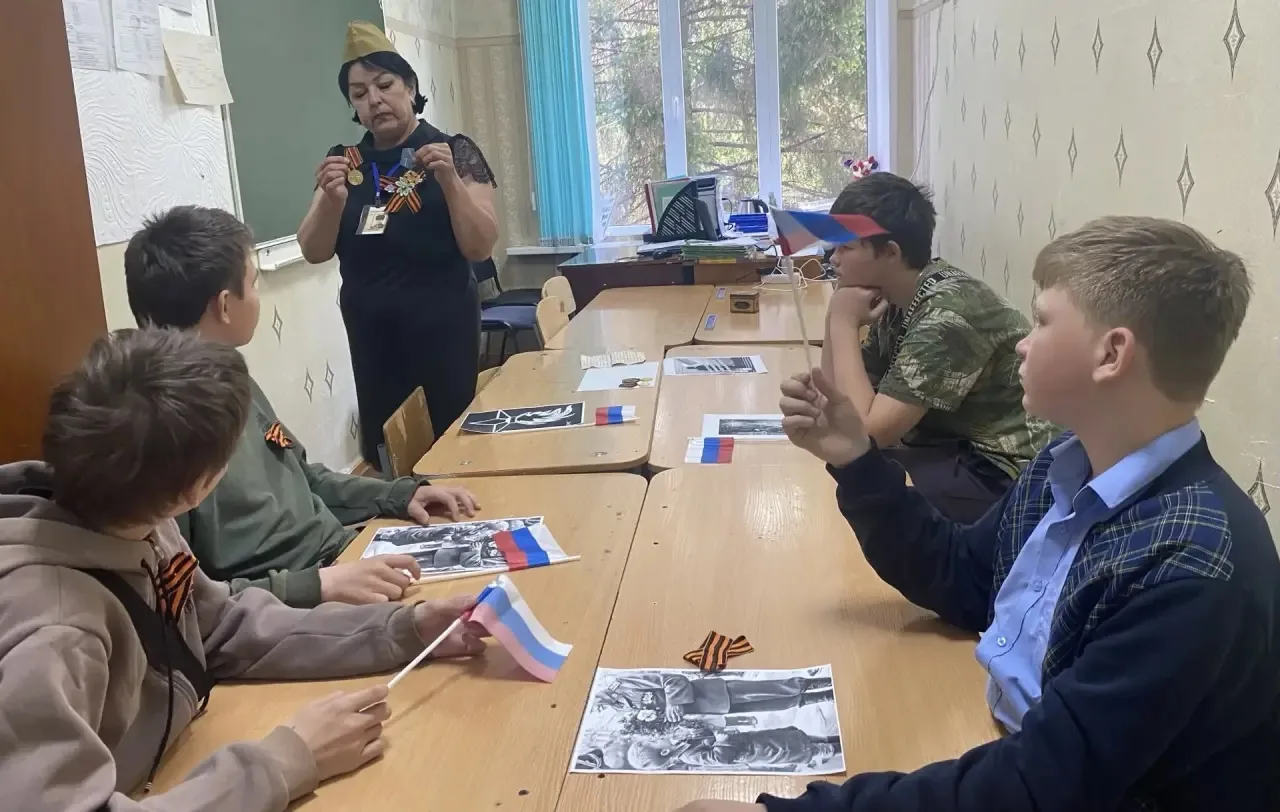 В МАОУ «Школа-интернат №3 на этой неделе проводилось много мероприятий посвященных ко Дню Великой По