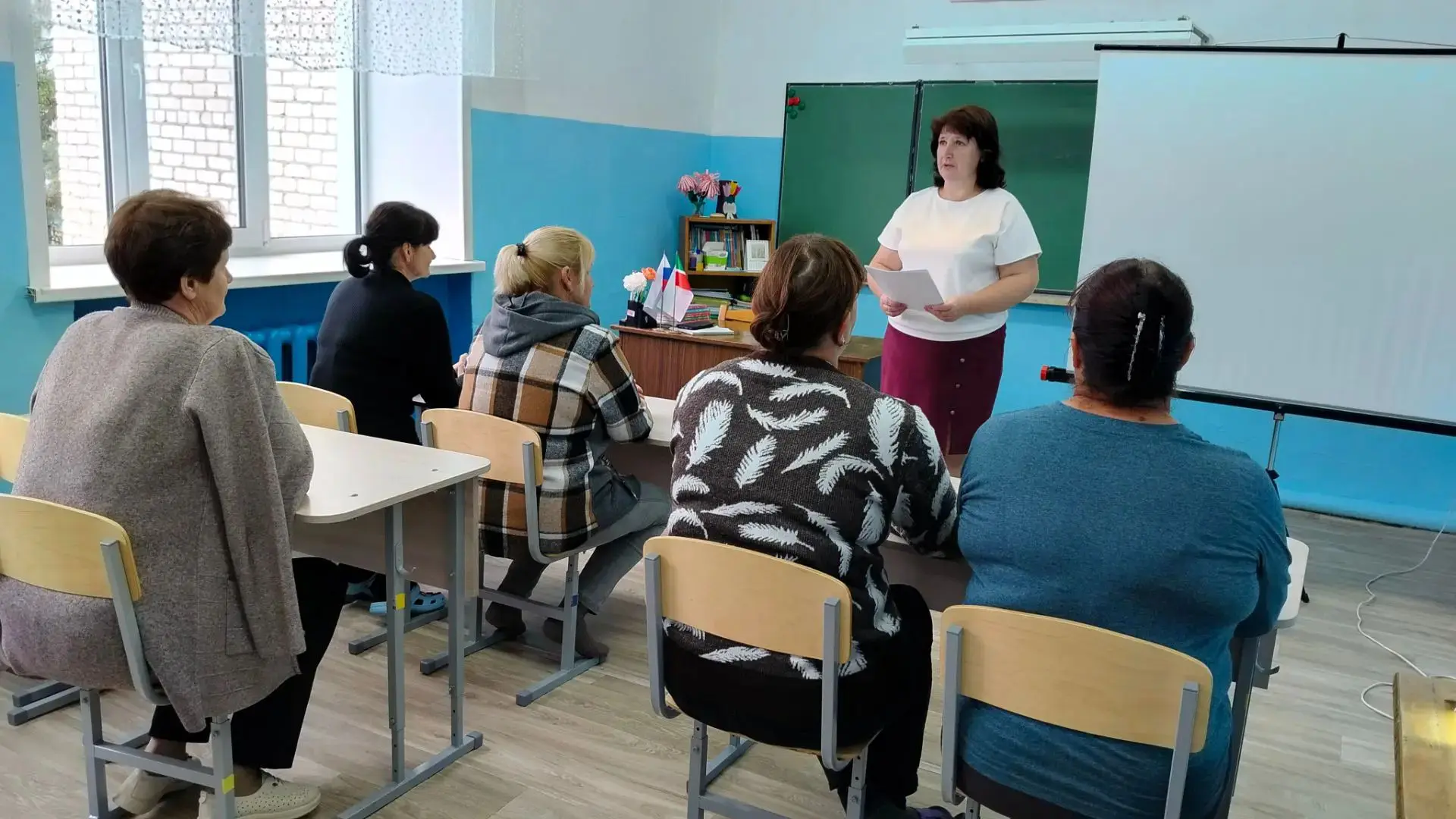 8 сентября прошло общешкольное родительское собрание "Организация образовательного проц...