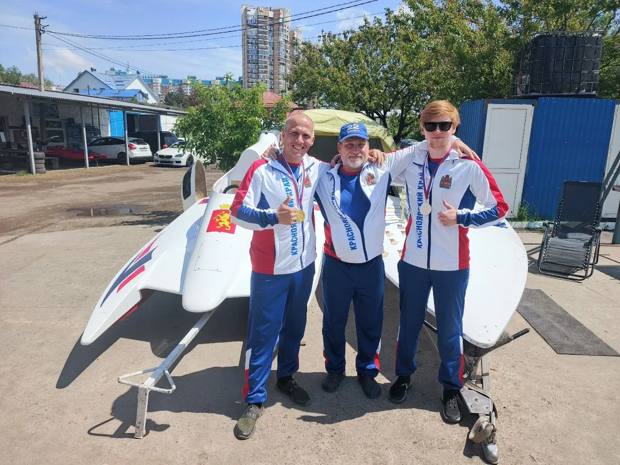 🥈🏆Сборная Красноярского края - вторая на Кубке России по водно-моторному спорту. Соре...