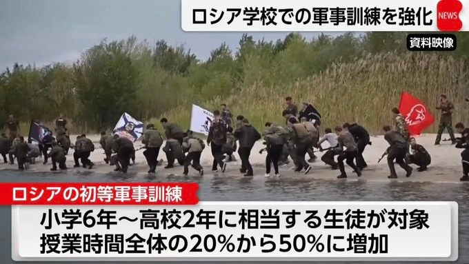 Половину всего учебного времени в российских школах отдали военной подготовке. ТВ-канал...