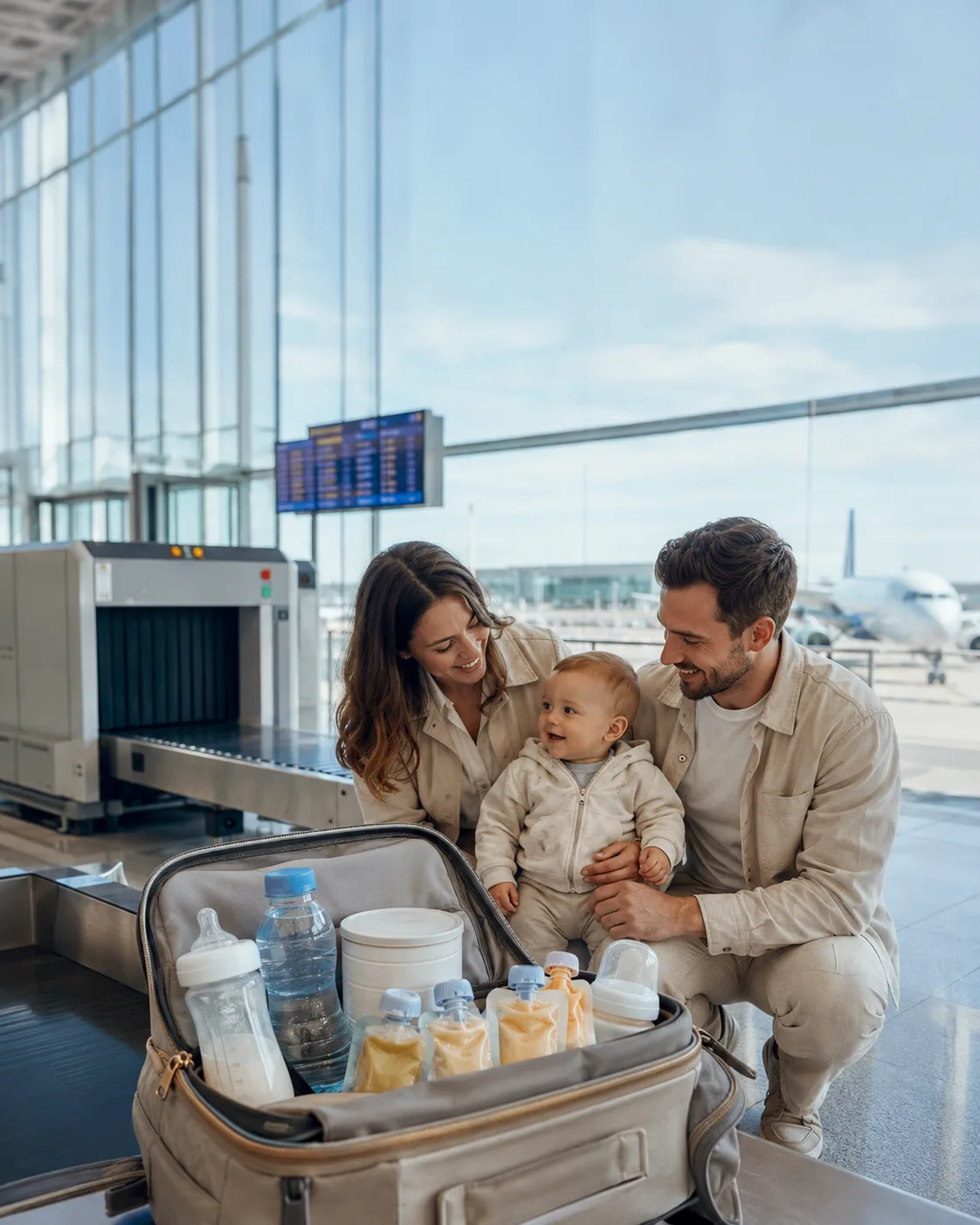Летите с ребёнком? Не спешите выбрасывать бутылочку воды!