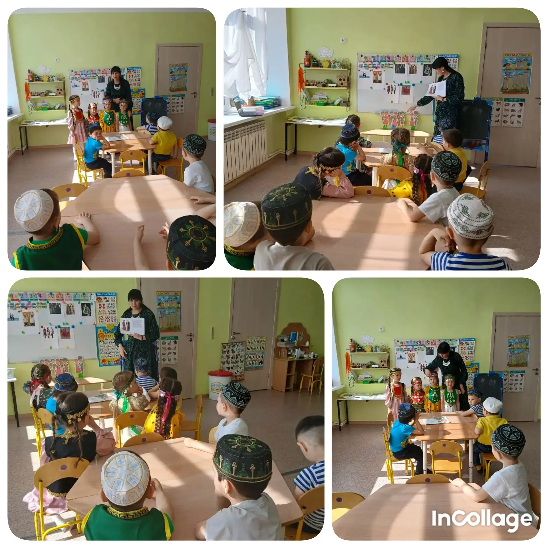 В рамках акции "Я учусь в национальном костюме" в нашем детском саду прошли тематически...
