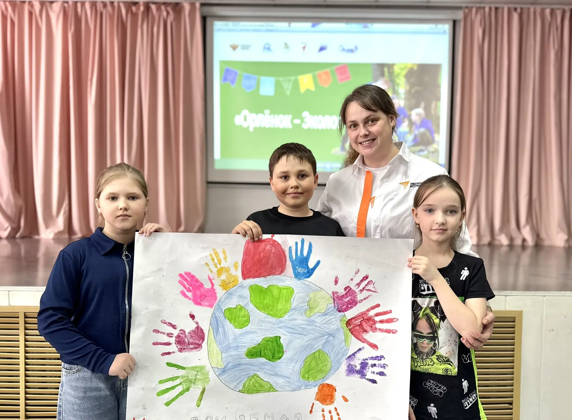 🌿 Весна — время добрых дел! В гимназии продолжается лагерная смена «Орлята-экологи» 🌍  За четыре дня