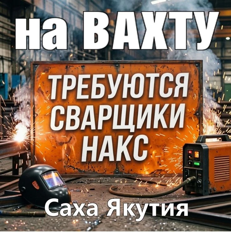 Строительная компания приглашает опытных СВАРЩИКОВ НАКС СК на работу вахтовым методом  ...