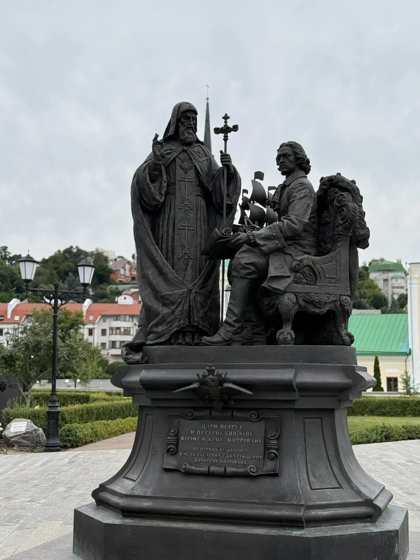 Дошли до храма, постояли на службе сколько позволили нам дети, купили им пряники, ведь ...