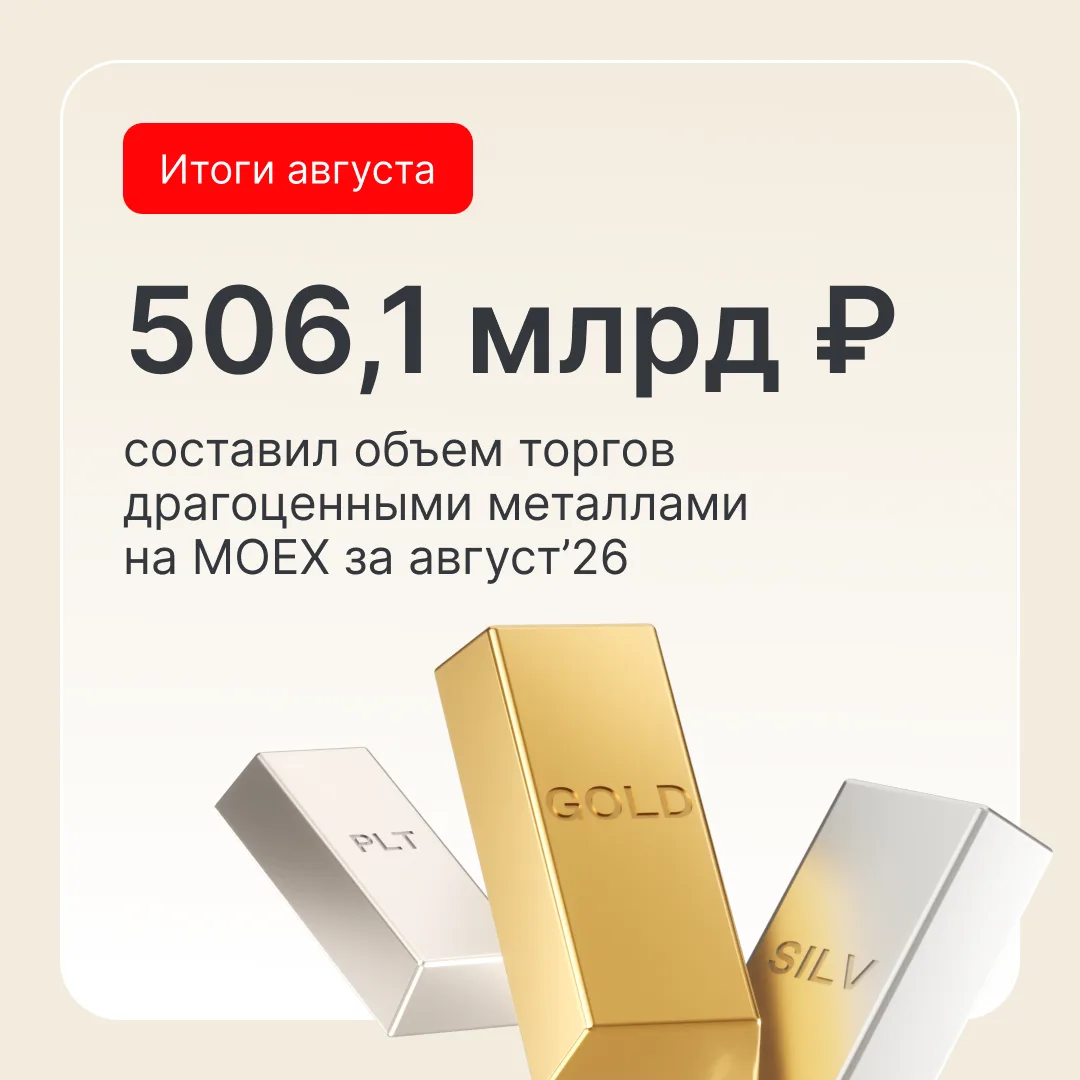 Торги драгметаллами выросли в 2,1 раза за год