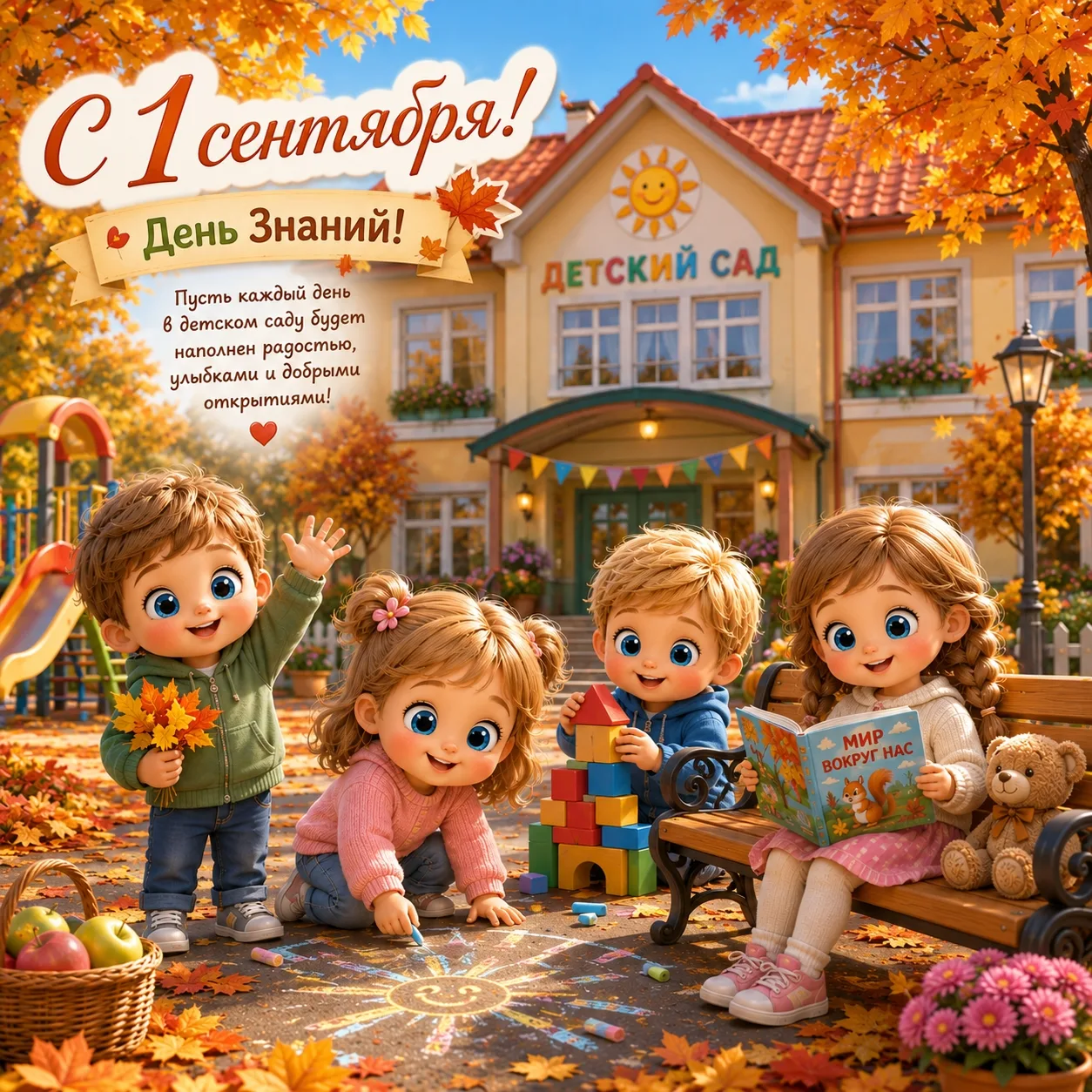 🎉 1 сентября — День знаний! 🎉