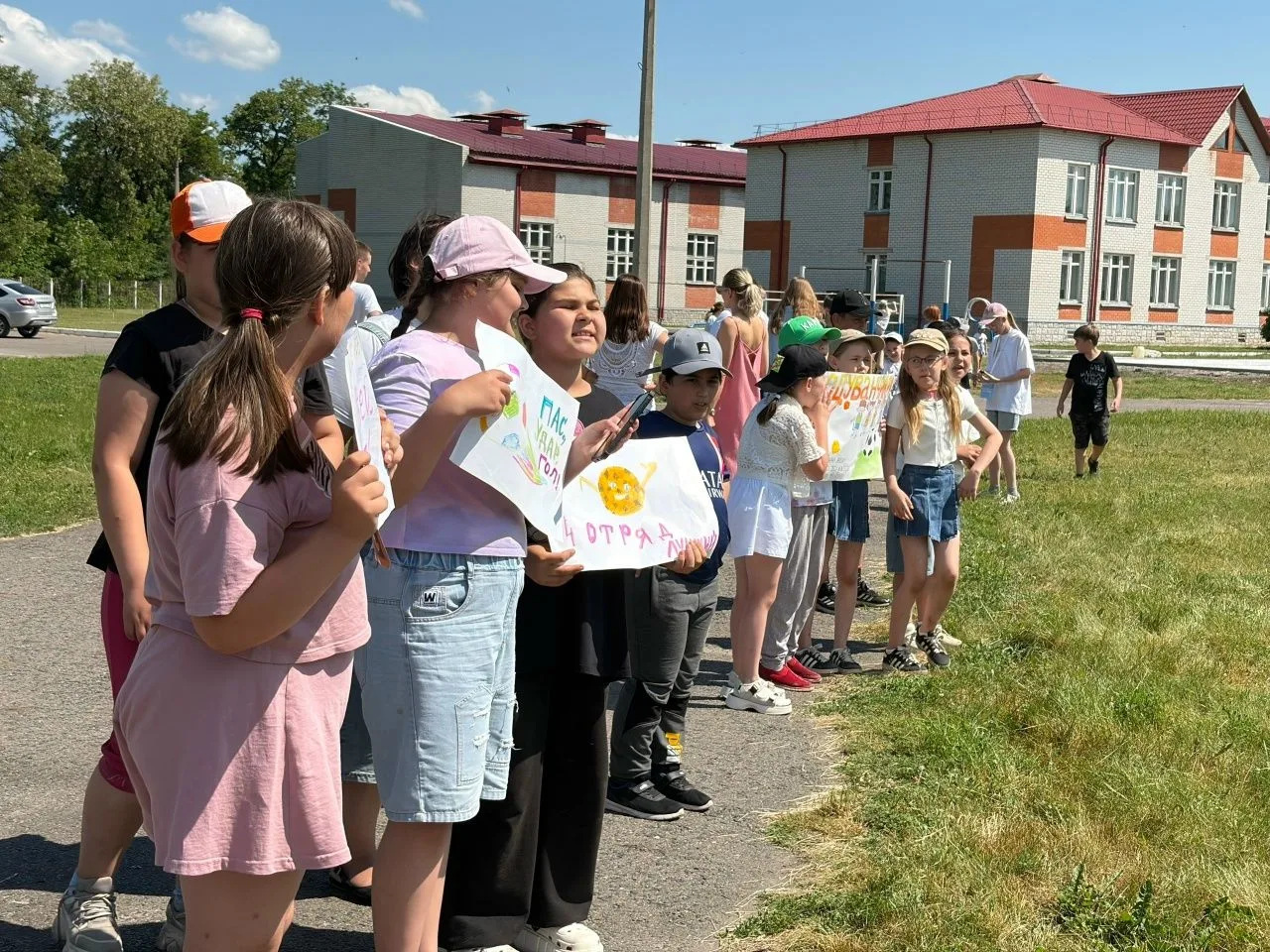 💥День СМИ в пришкольном лагере под девизом "Расскажи о главном!" 
На один день наш лагерь превратил