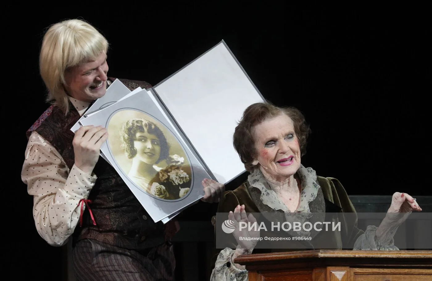 РИА Новости ко дню рождения Галины Коноваловой, Театр Вахтангова - 110 лет