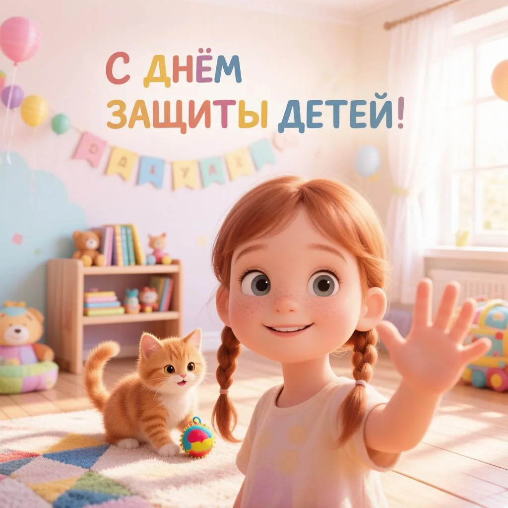 🎡Сегодня особенный день - Международный день защиты детей