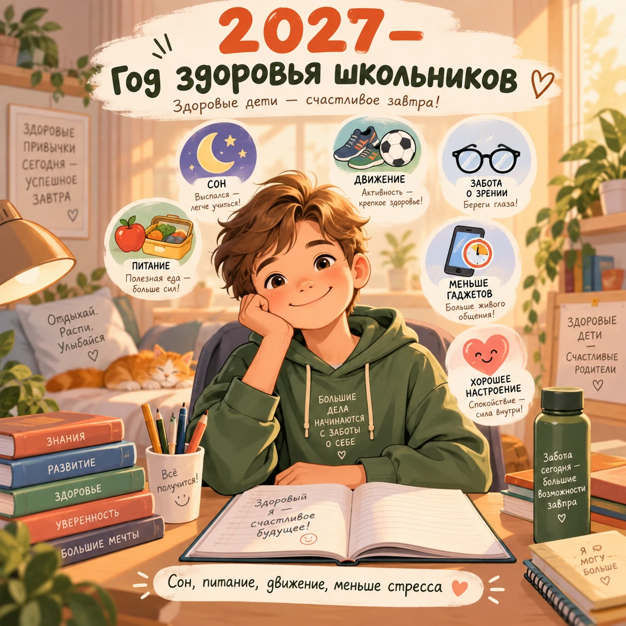 ❤ Здоровье школьников становится отдельным приоритетом