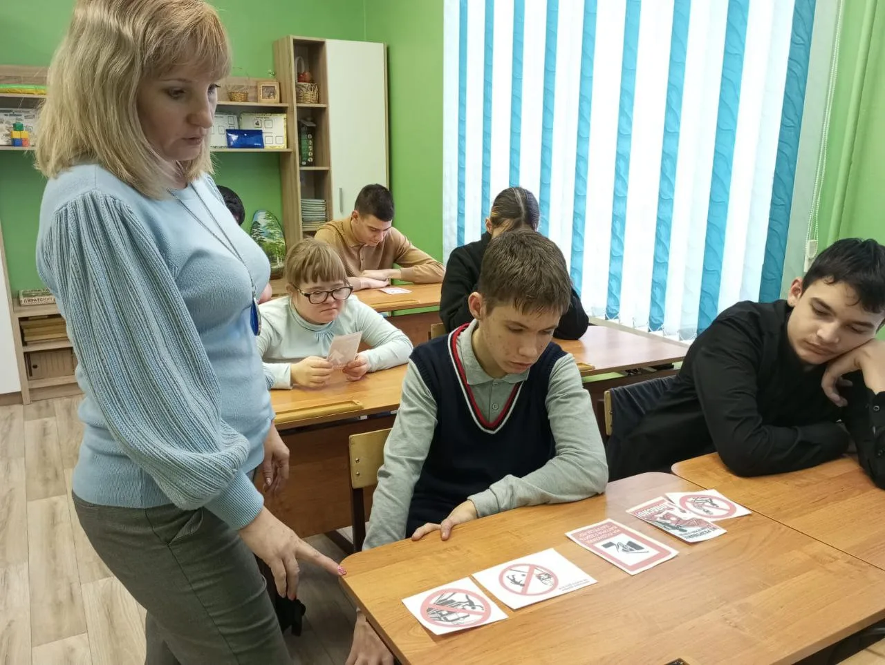 В школе прошло мероприятие"Единый день безопасности на объектах железнодорожной транспортной инфраст