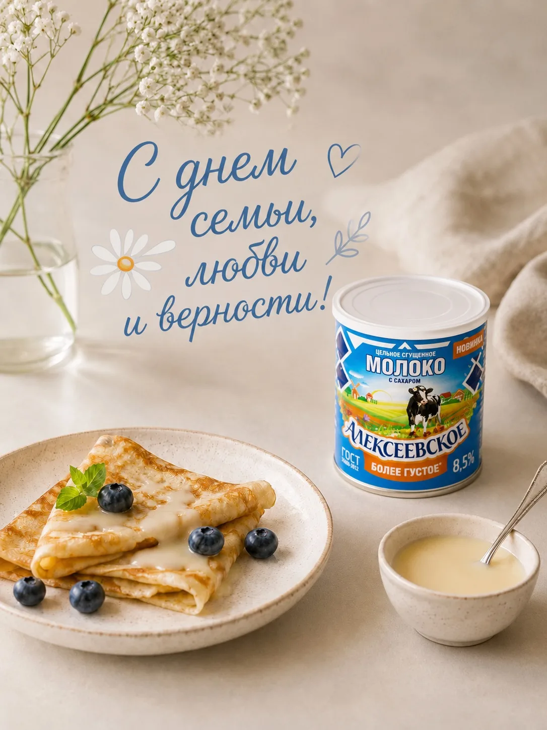 С Днём семьи, любви и верности! ❤️ 

Пусть каждый день дарит новые поводы собираться вместе, радоват