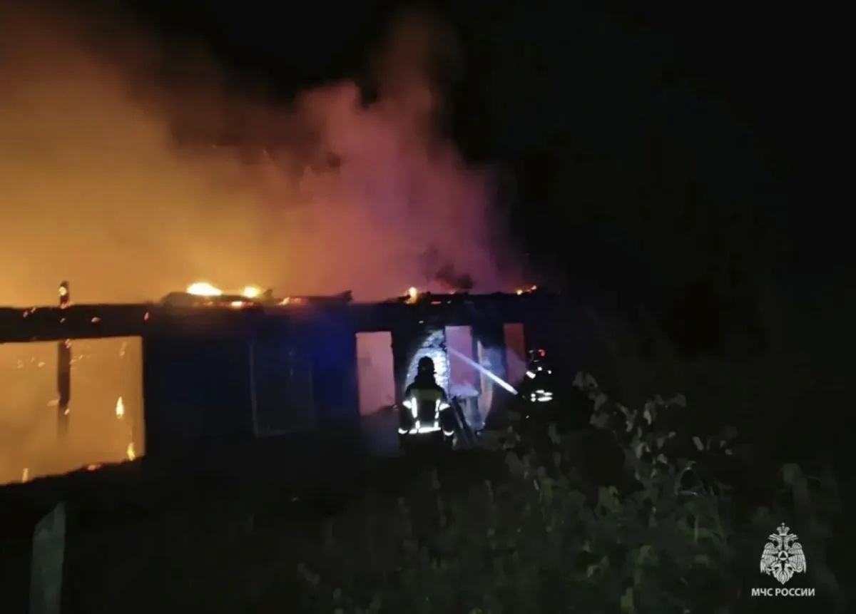 В Новомосковске в огне погиб мужчина