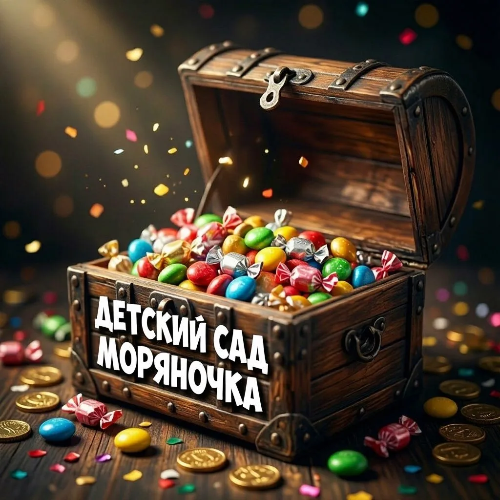 Ура, мы раскрываем тайну пиратского сундука! 
Помните нашу загадку: «Что спрятано в сундуке с сокров