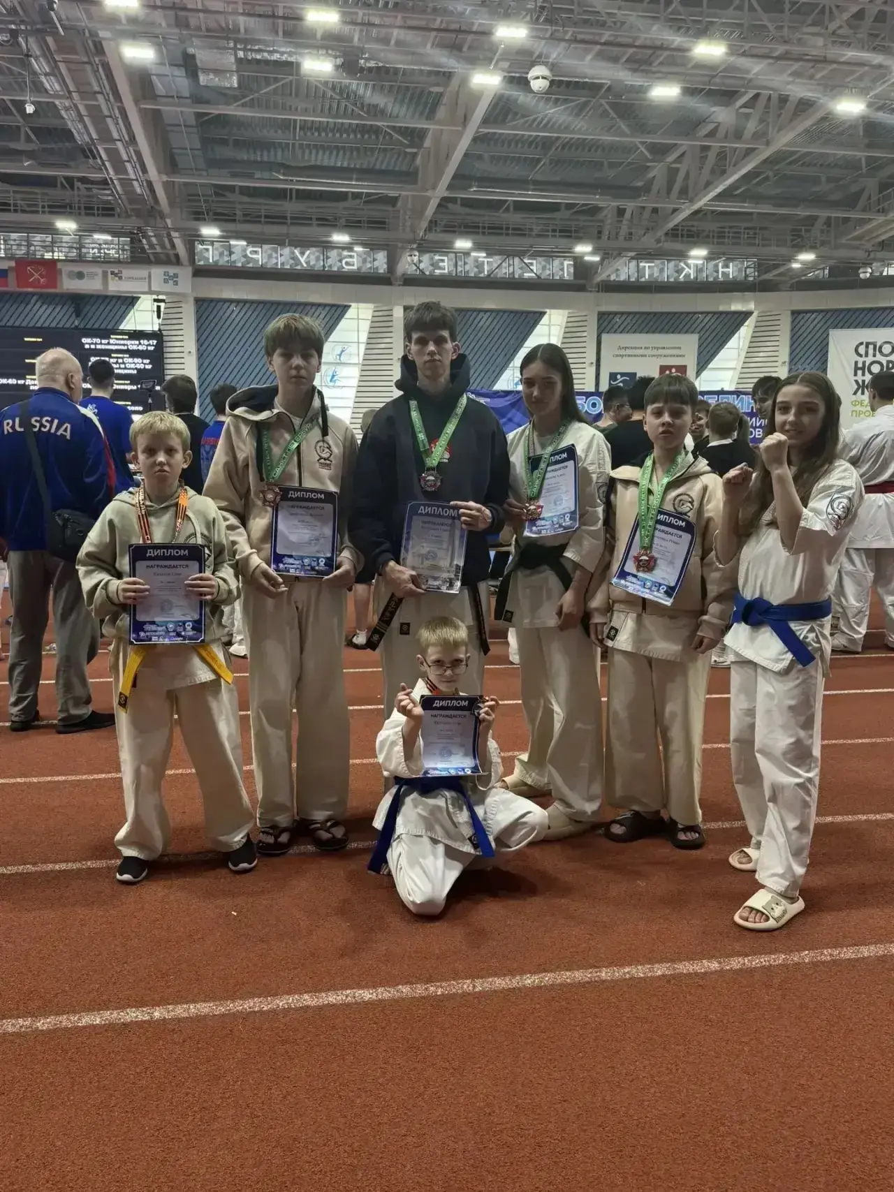 🏆 ЮНЫЕ ЧЕМПИОНЫ🏆  🥋19 апреля в Санкт-Петербурге прошли Всероссийские соревнования по всестилевому ка