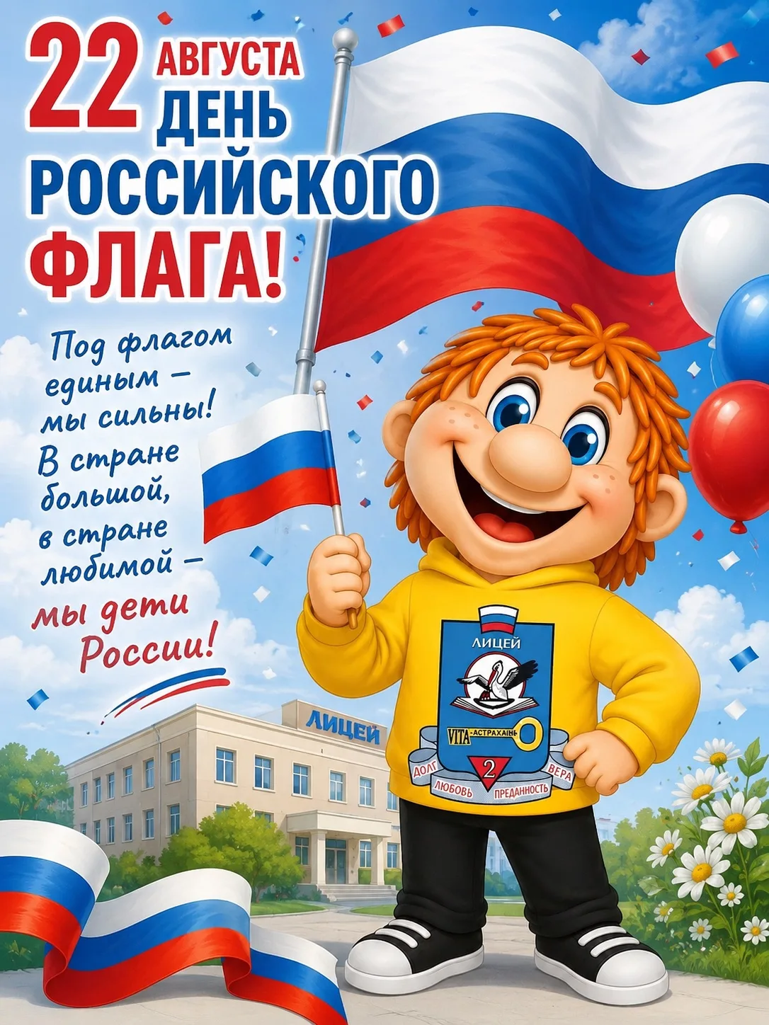 🇷🇺 С Днём Государственного флага Российской Федерации!