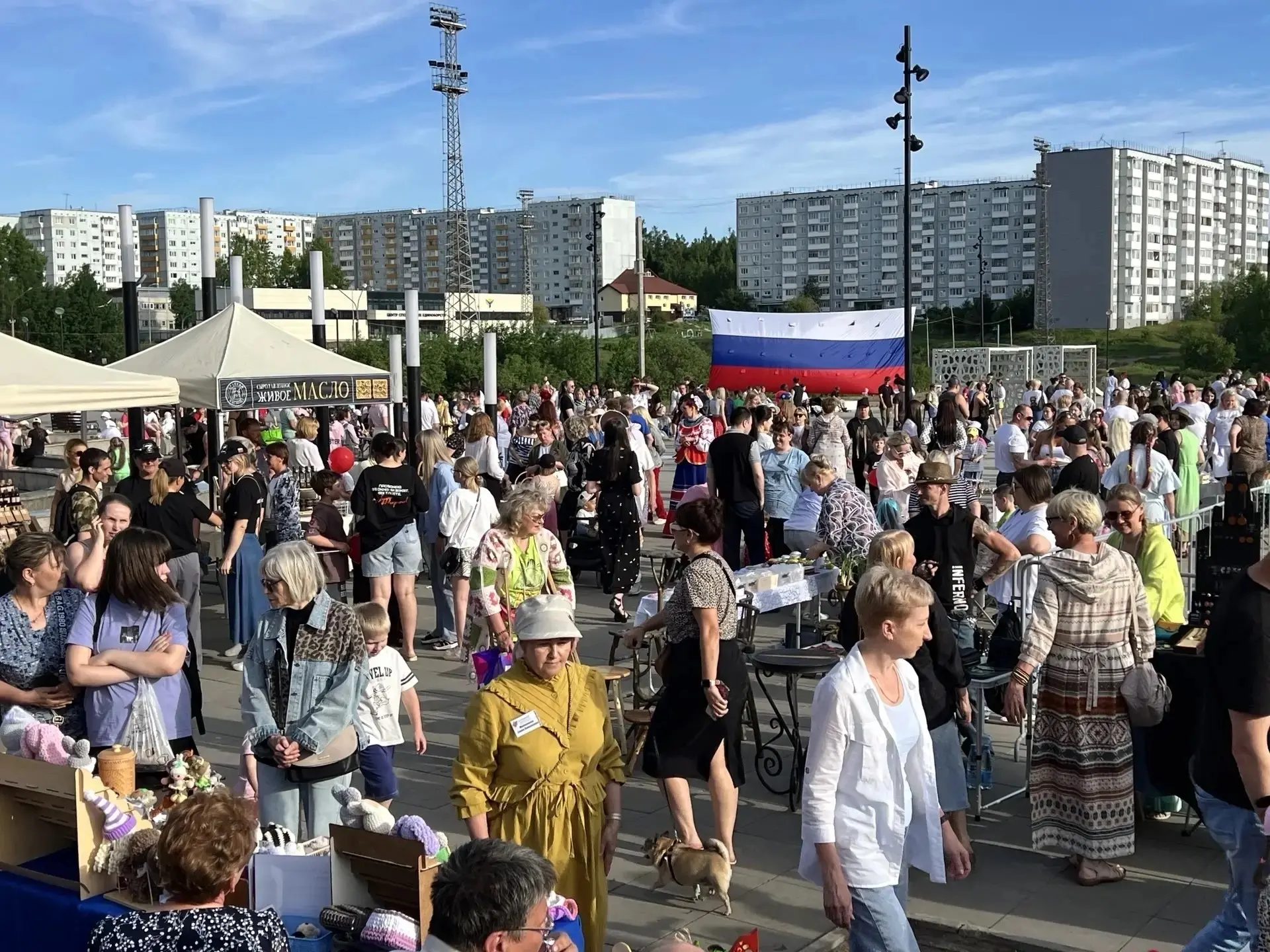 Масштабный праздник, посвященный Дню России и Дню города, прошёл 11 июня на Центральной...