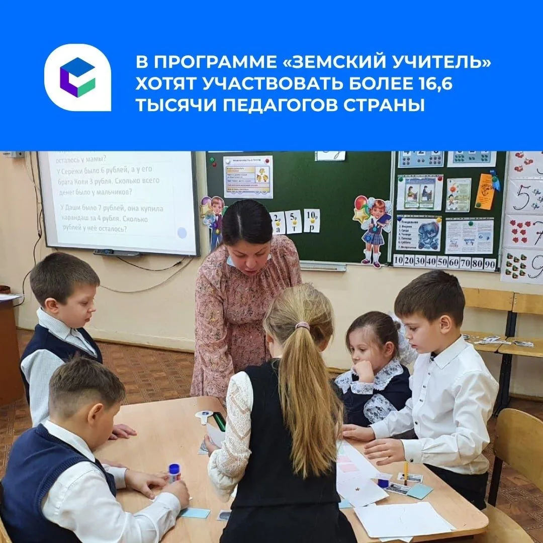 Программа «Земский учитель» становится все популярнее!