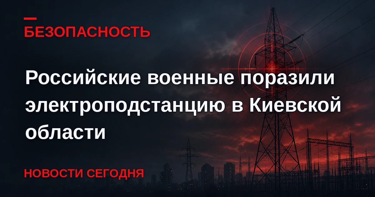 МО РФ: ПОРАЖЕНА ЭЛЕКТРОПОДСТАНЦИЯ "КИЕВСКАЯ", ОБЕСПЕЧИВАЮЩАЯ ПЕРЕТОК ЭЛЕКТРОЭНЕРГИИ ДЛЯ...