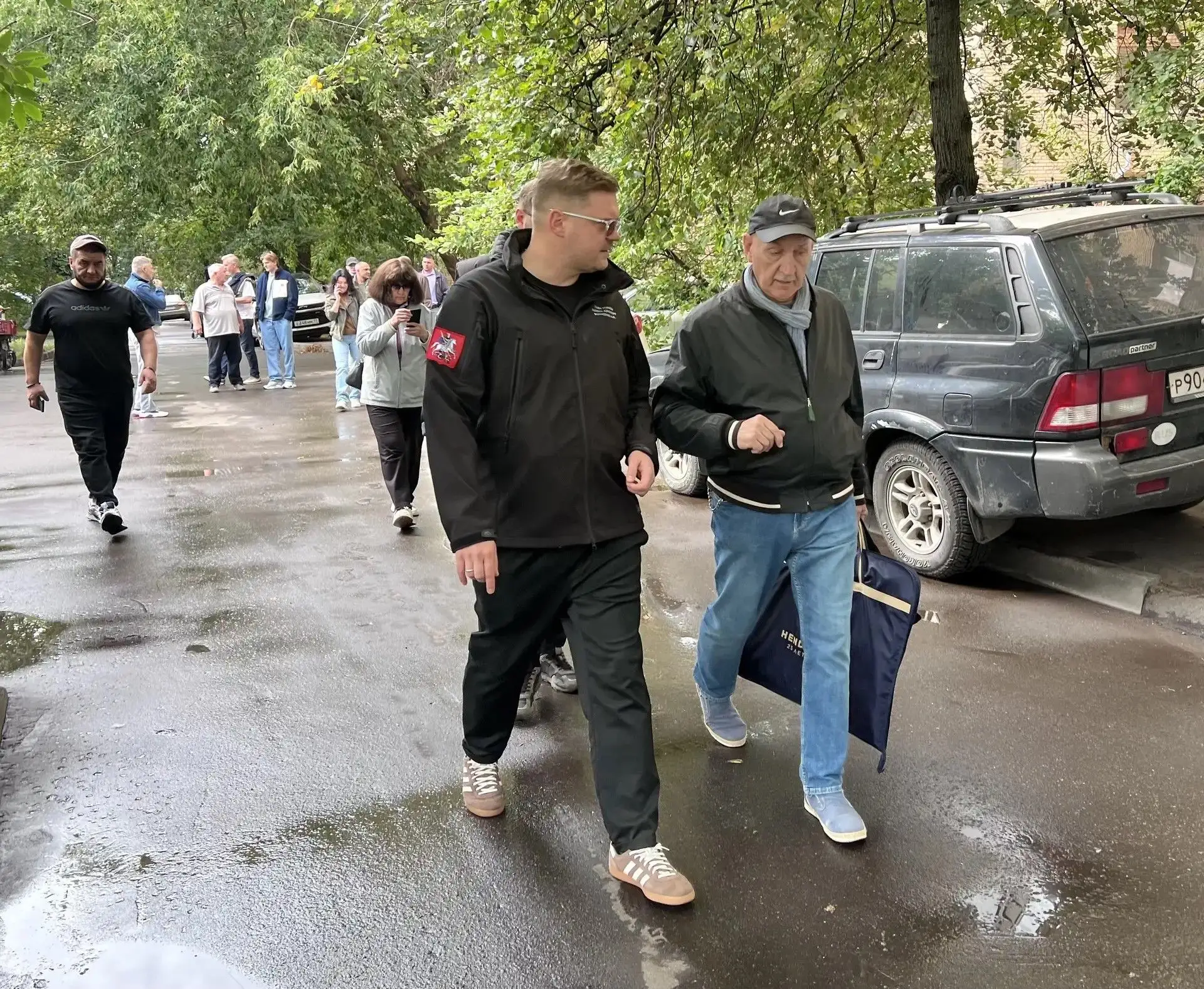 Обход территории района
