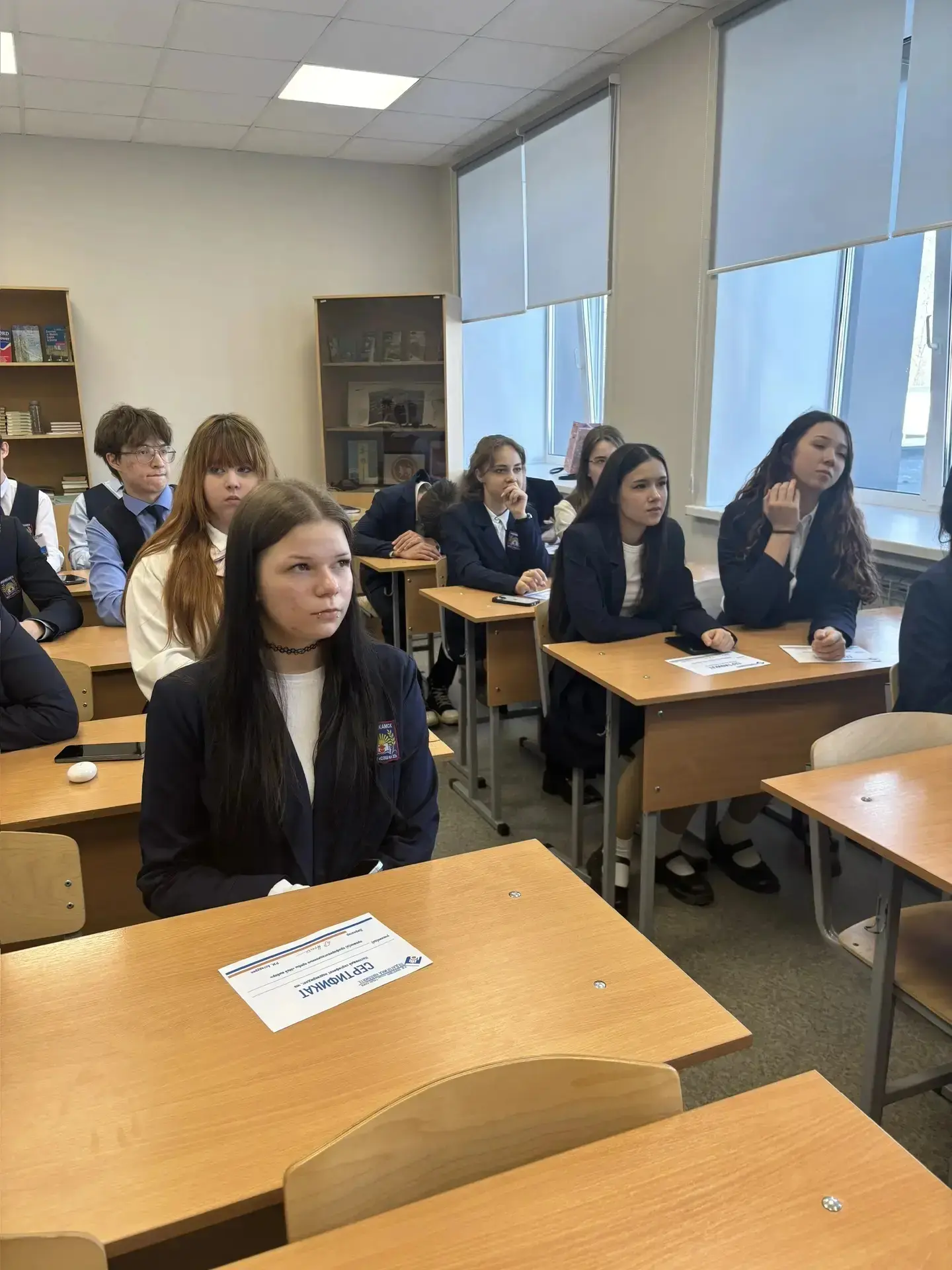 Будущие педагоги? 🧑‍🏫 9-классники посетили педагогический колледж! 📚✨ 7 апреля  ученики 9-х классов 