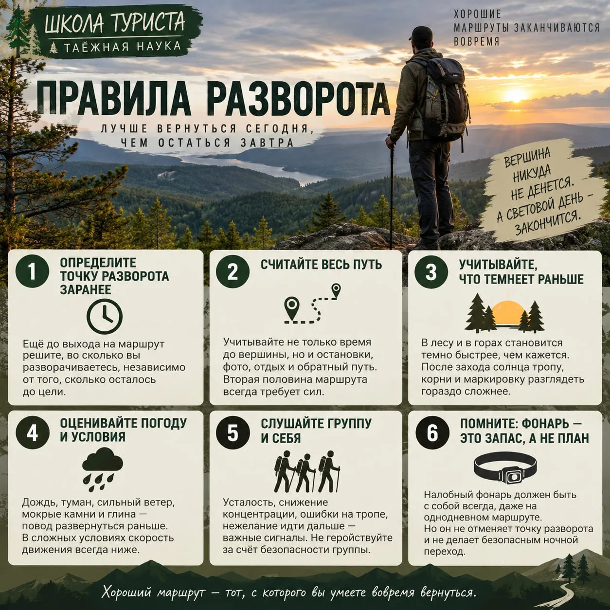 ШКОЛА ТУРИСТА | ТАЁЖНАЯ НАУКА