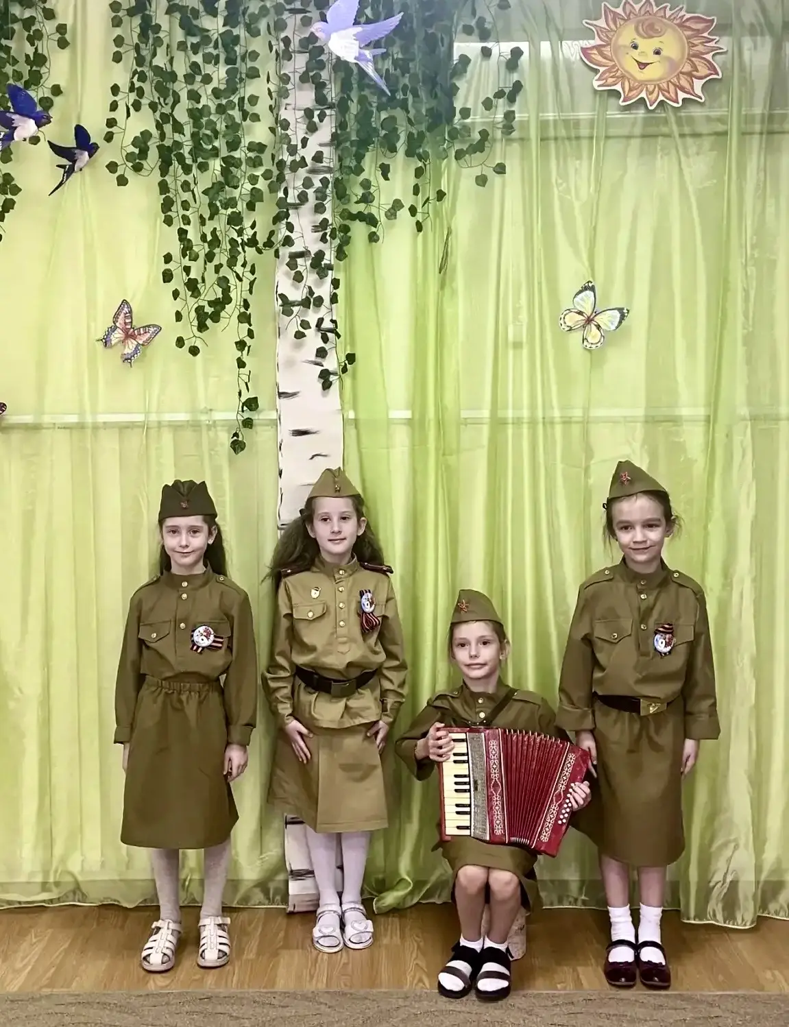 ☝️Продолжение предыдущего поста  💫Праздничные мероприятия ко Дню Победы в дошкольных корпусах на #Ко