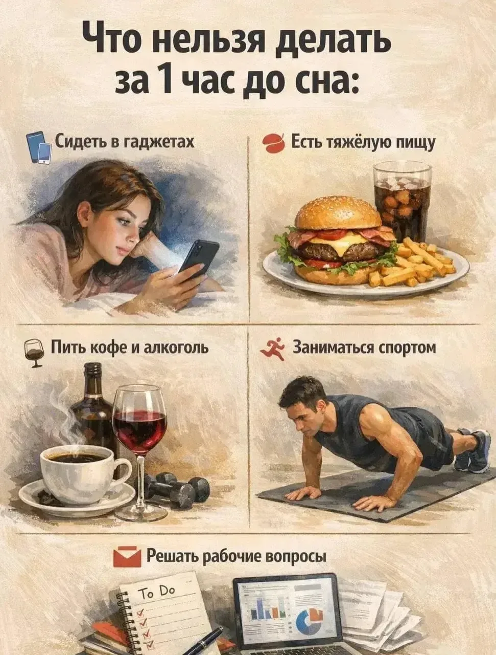 Можно спать по 8 часов и всё равно просыпаться разбитым.