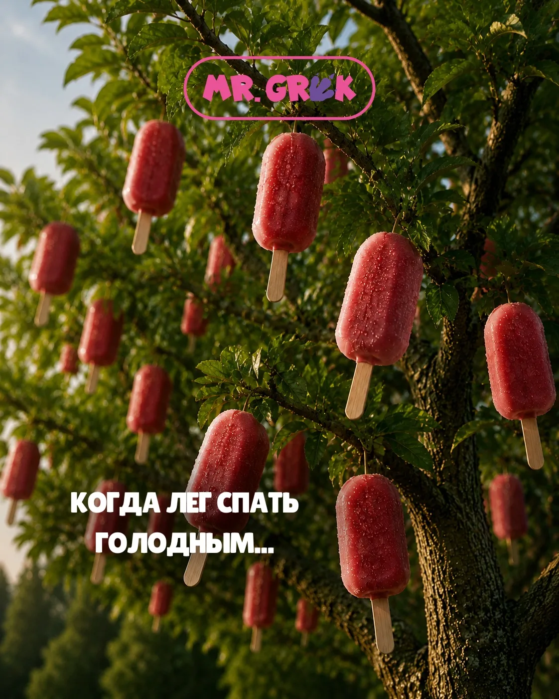 💤 Когда лёг спать голодным…
Сны превращаются в настоящие гастрономические приключения! 🍕🧀
Эскимо,