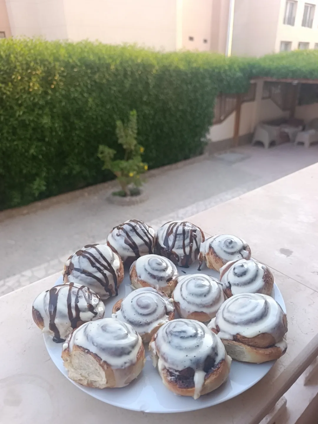 А сегодня мы решили побаловать себя домашними синнабонами😁 Очень вкусно получилось!