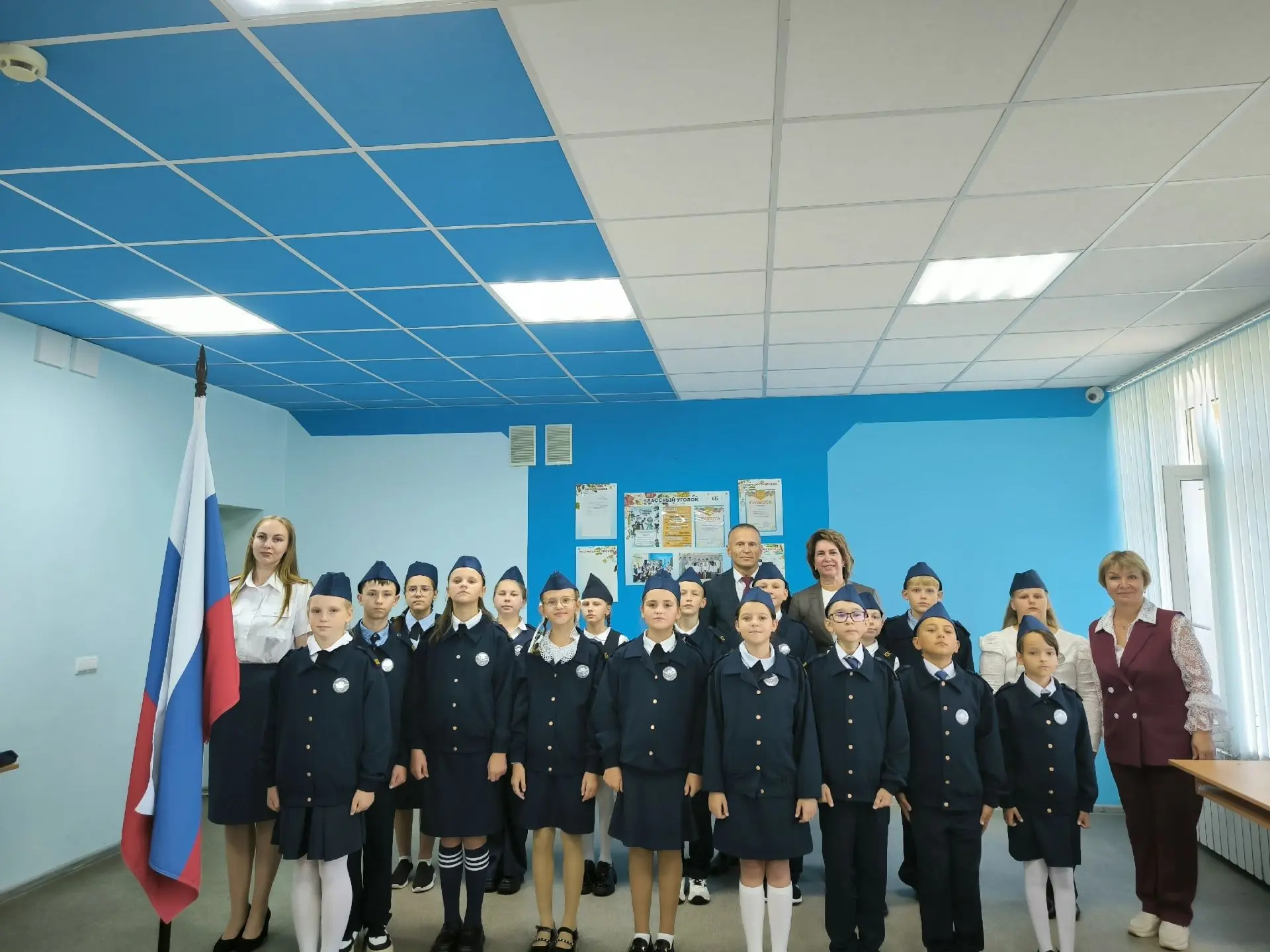 Новые горизонты для юных шимчан: в школе поселка Шимск открыт кадетский класс!